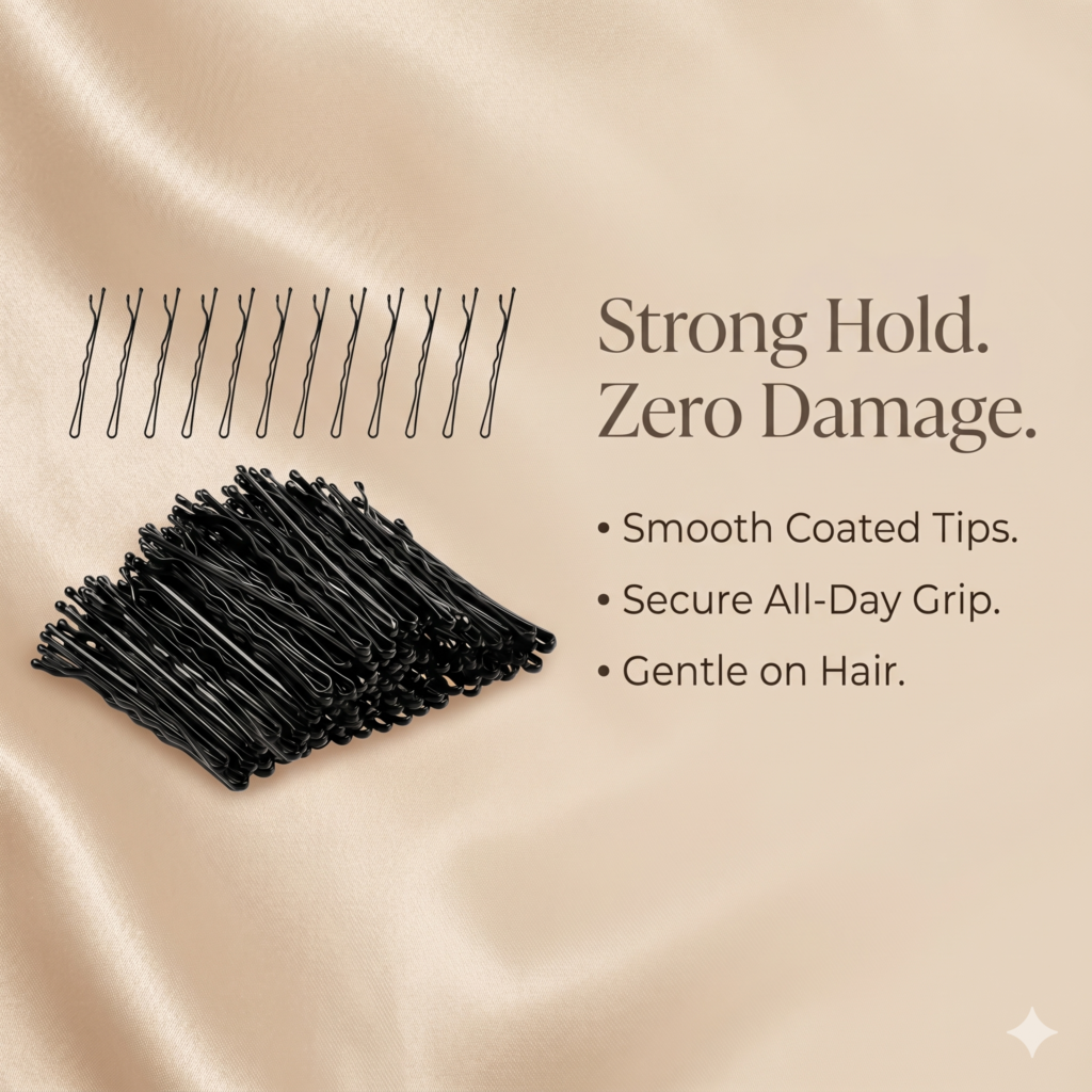 Black Bobby Pins